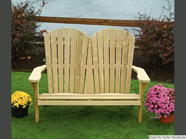 Fanback-bench